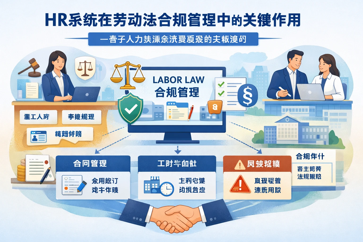 HR系统在劳动法合规管理中的关键作用——基于人力资源全流程系统的实践案例