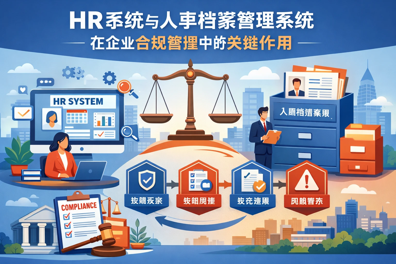 HR系统与人事档案管理系统在企业合规管理中的关键作用