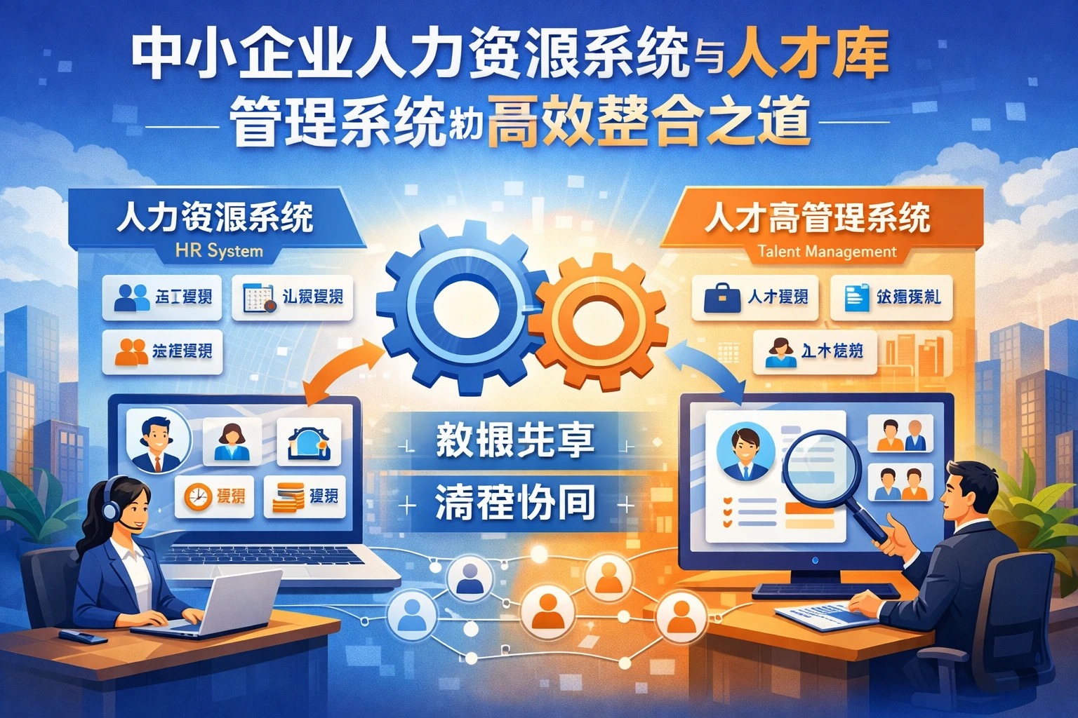 中小企业人力资源系统与人才库管理系统的高效整合之道
