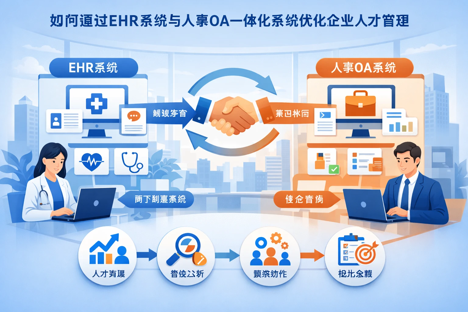 如何通过EHR系统与人事OA一体化系统优化企业人才管理