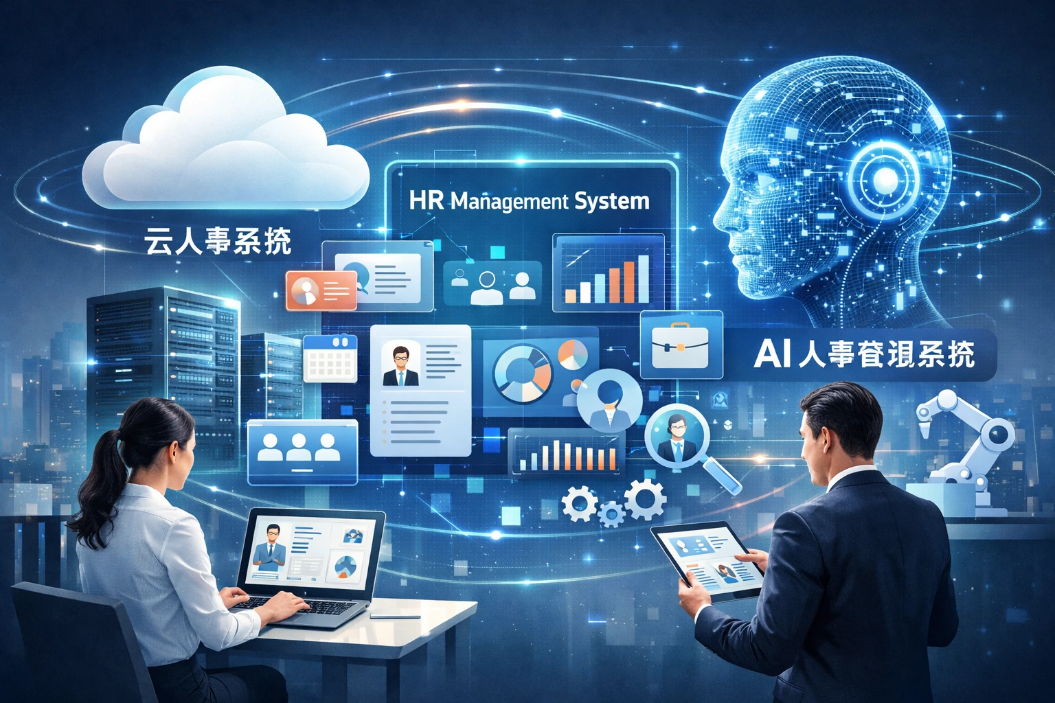 现代企业HR管理软件：云人事系统与AI人事管理系统的整合应用