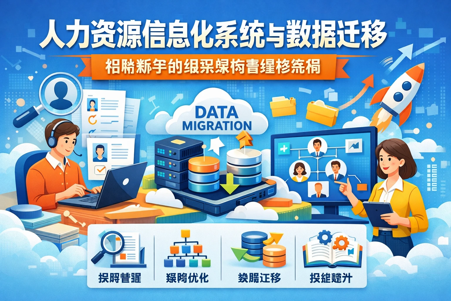 人力资源信息化系统与数据迁移：招聘新手的组织架构管理修炼指南