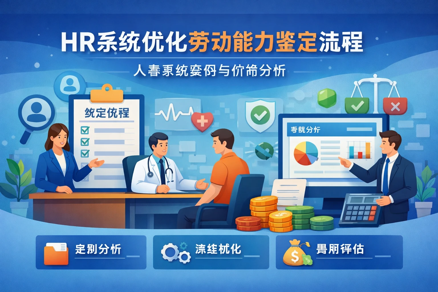 HR系统优化劳动能力鉴定流程：人事系统案例与价格分析