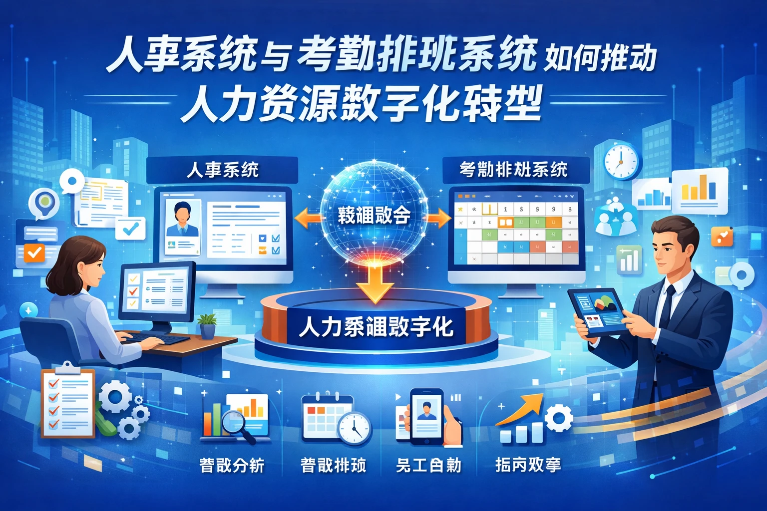 人事系统与考勤排班系统如何推动人力资源数字化转型