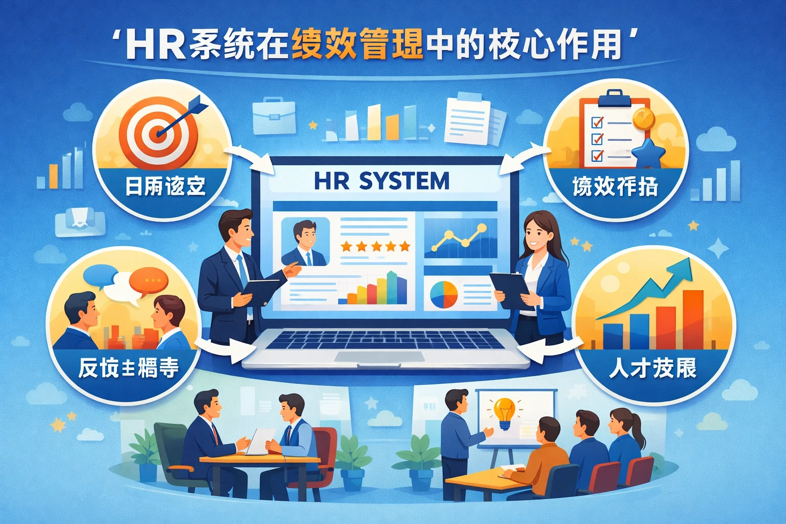 HR系统在绩效管理中的核心作用