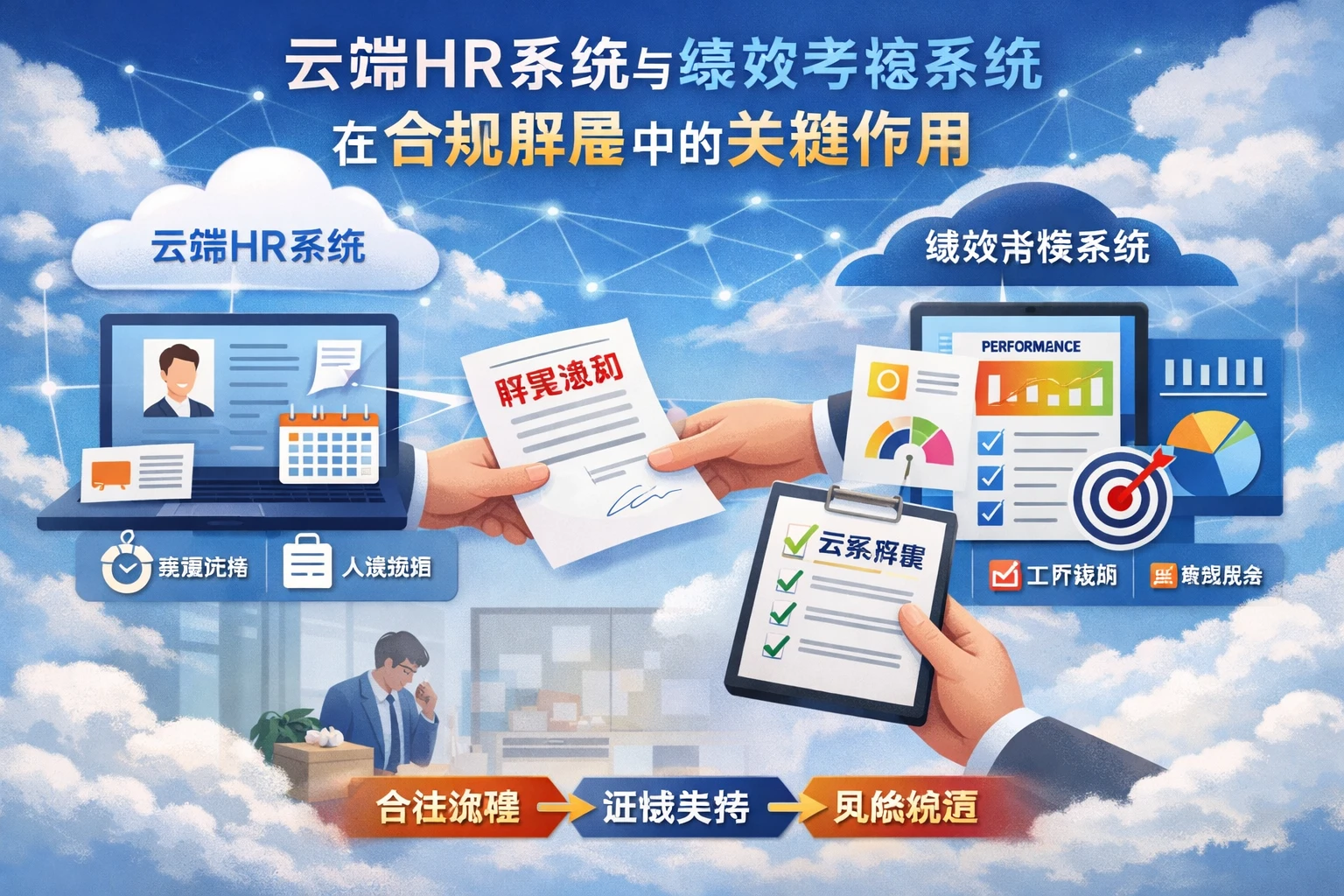 云端HR系统与绩效考核系统在合规解雇中的关键作用