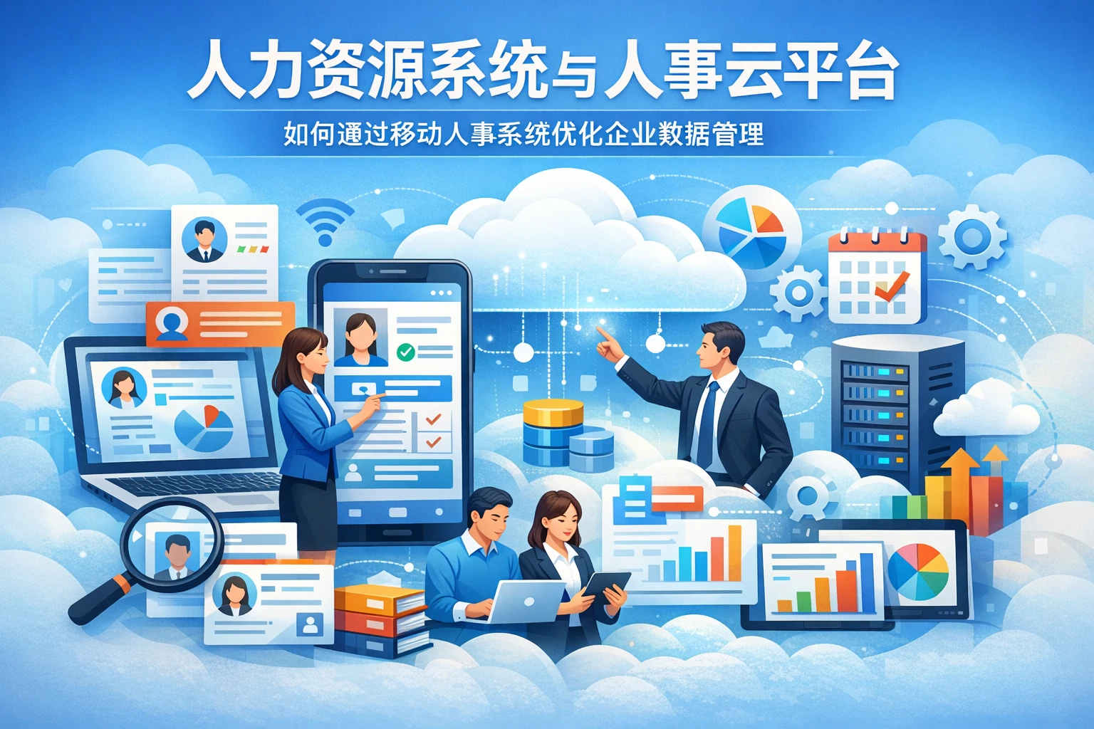 人力资源系统与人事云平台如何通过移动人事系统优化企业数据管理
