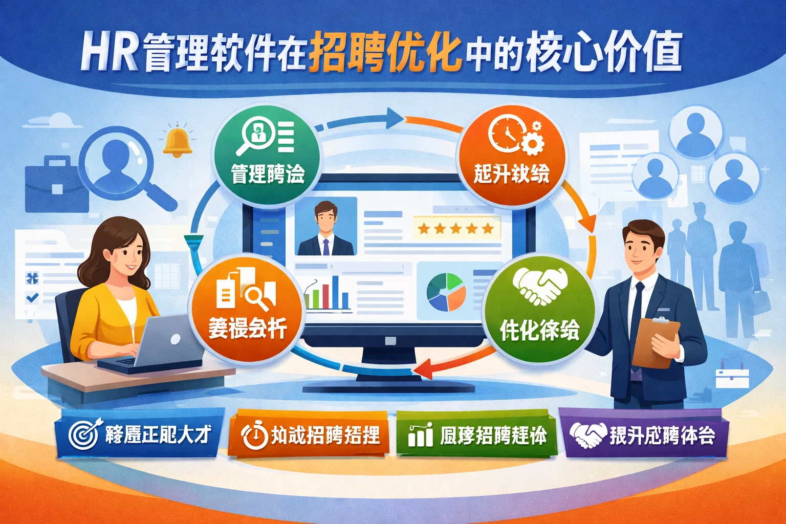 HR管理软件在招聘优化中的核心价值