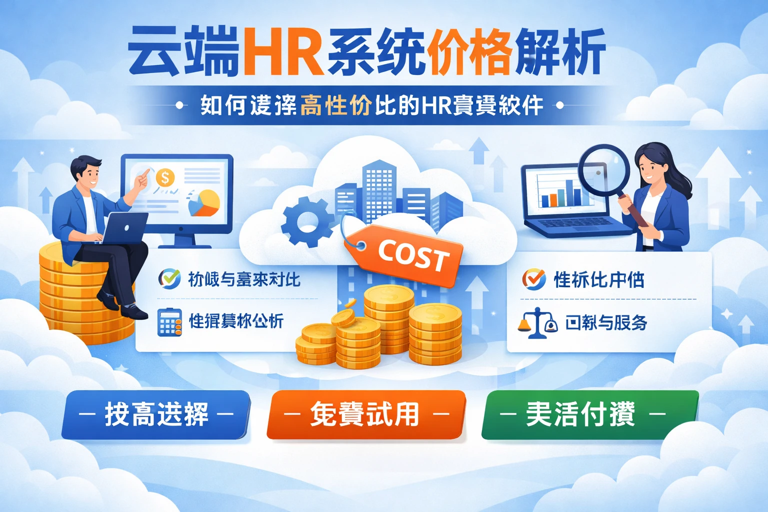 云端HR系统价格解析:如何选择高性价比的HR管理软件