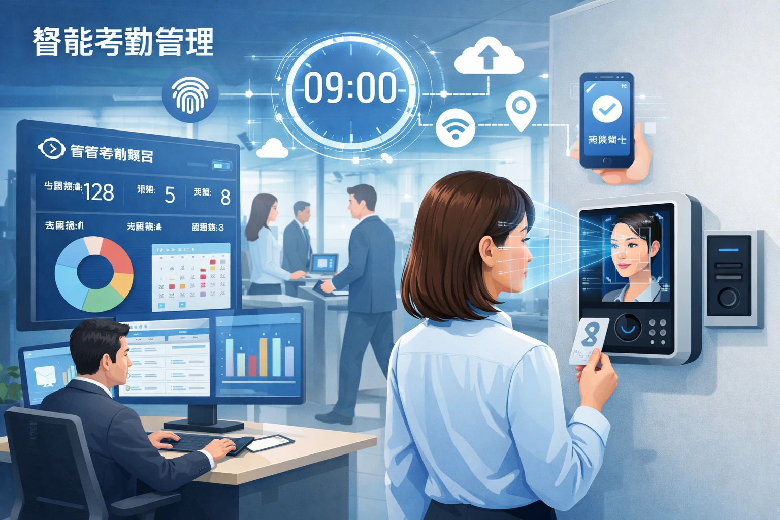 考勤系统的智能化管理