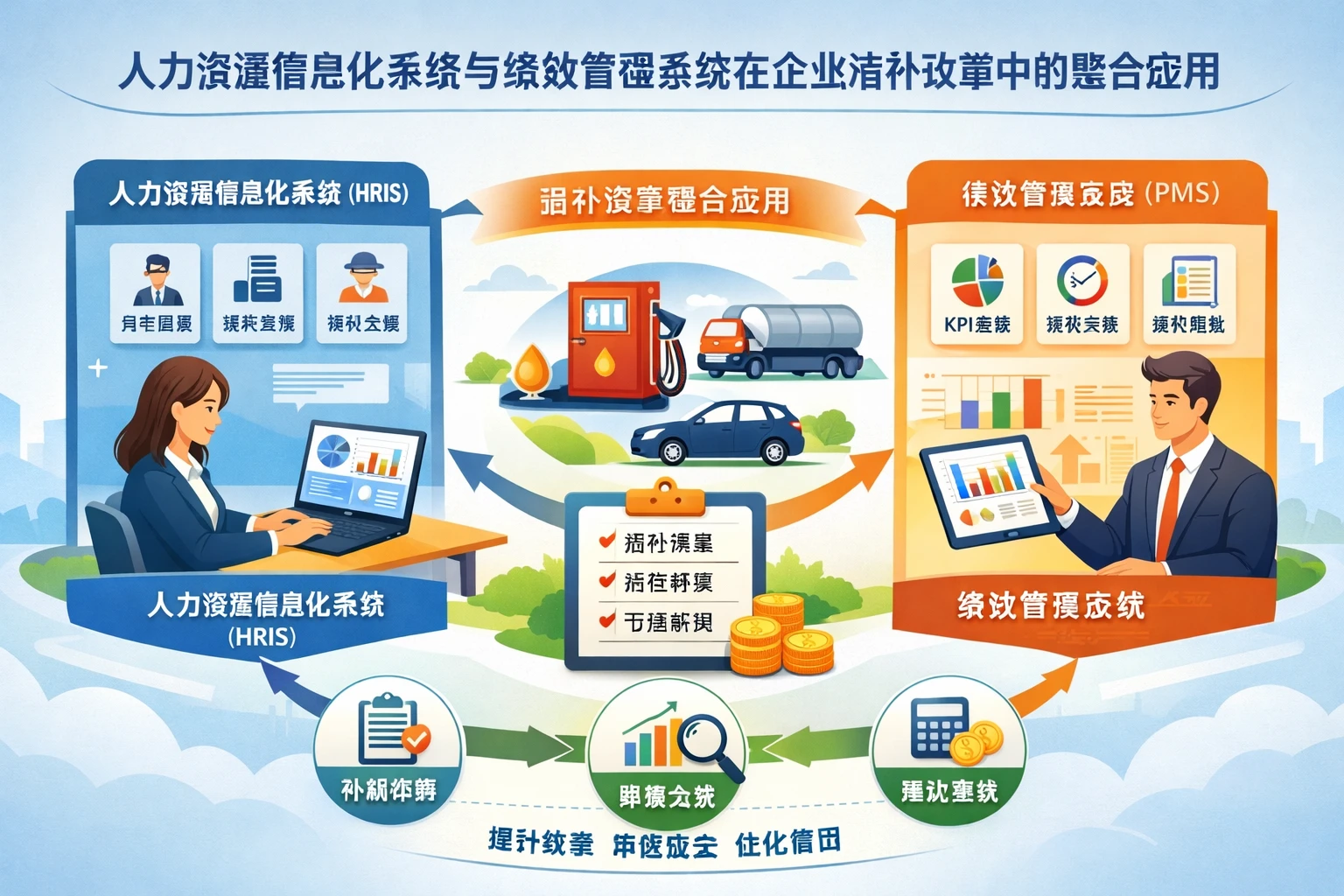 人力资源信息化系统与绩效管理系统在企业油补改革中的整合应用