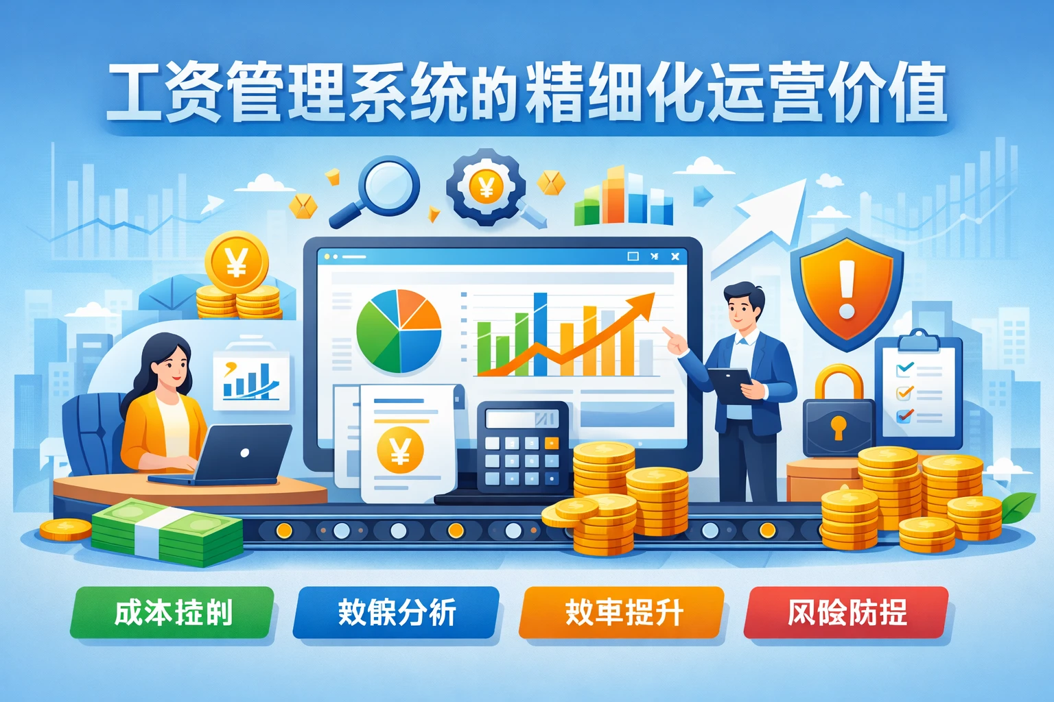 工资管理系统的精细化运营价值
