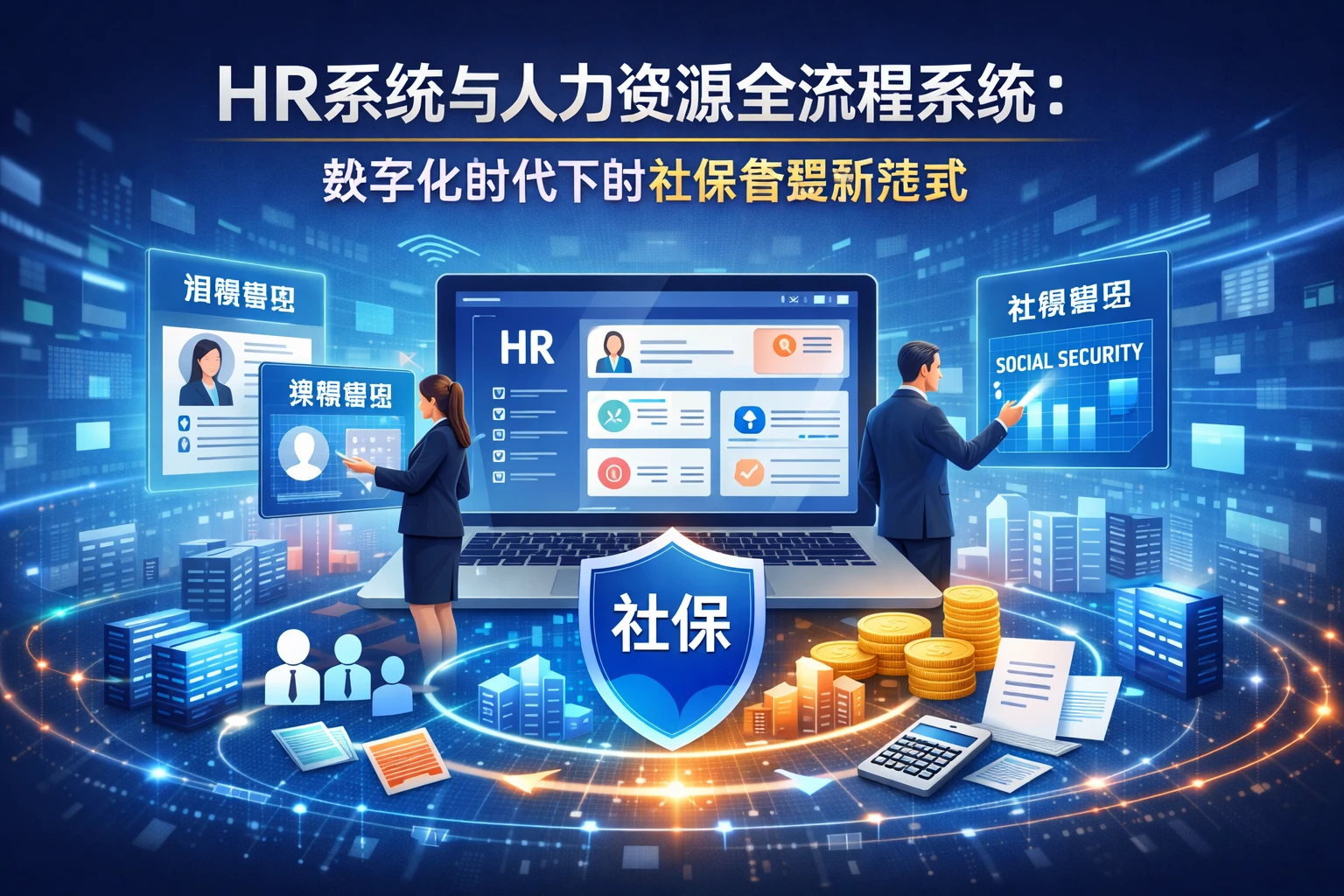 HR系统与人力资源全流程系统：数字化时代下的社保管理新范式