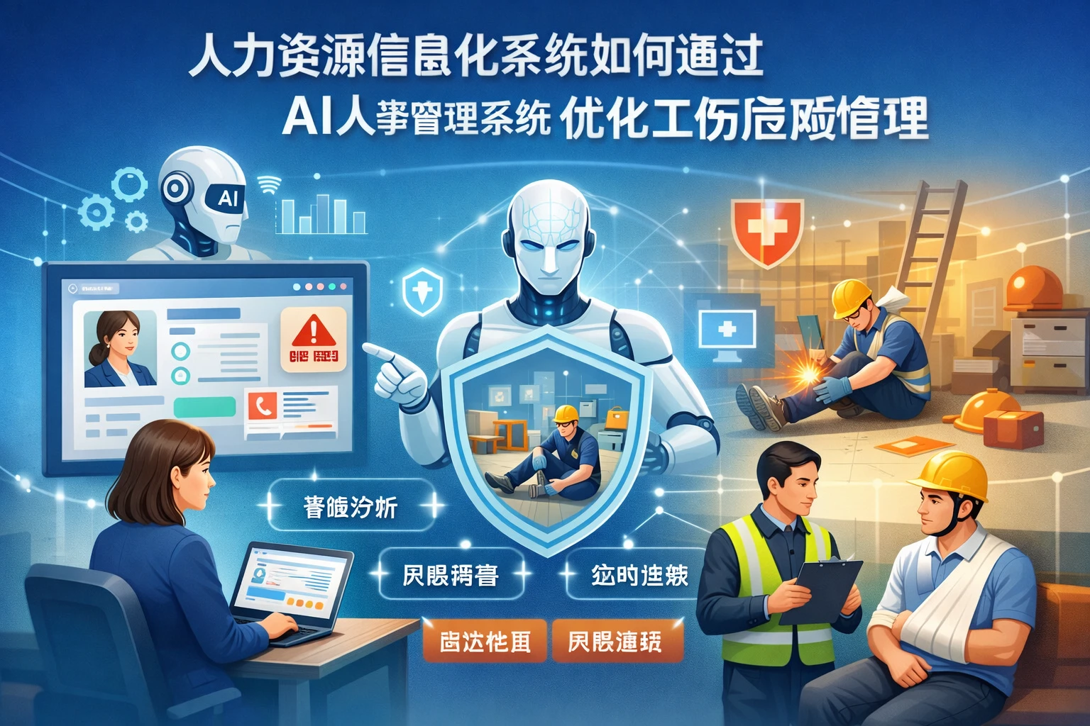 人力资源信息化系统如何通过AI人事管理系统优化工伤风险管理
