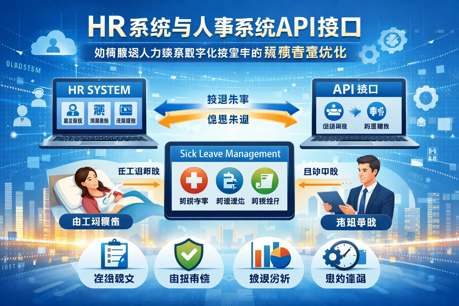 HR系统与人事系统API接口如何推动人力资源数字化转型中的病假管理优化