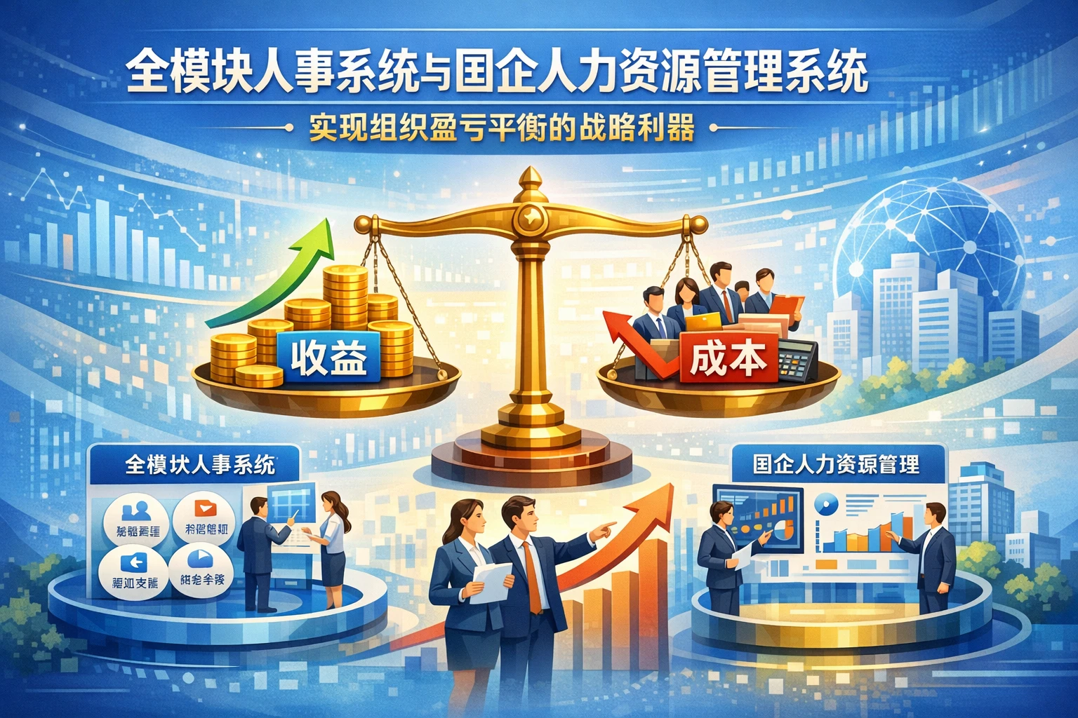 全模块人事系统与国企人力资源管理系统：实现组织盈亏平衡的战略利器