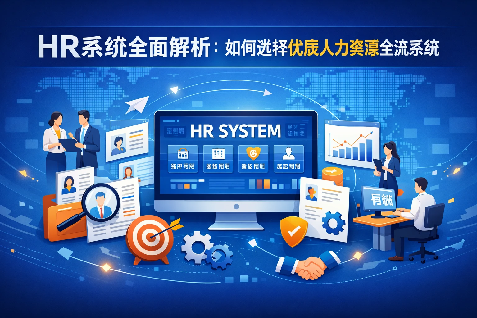 HR系统全面解析：如何选择优质人力资源全流程系统