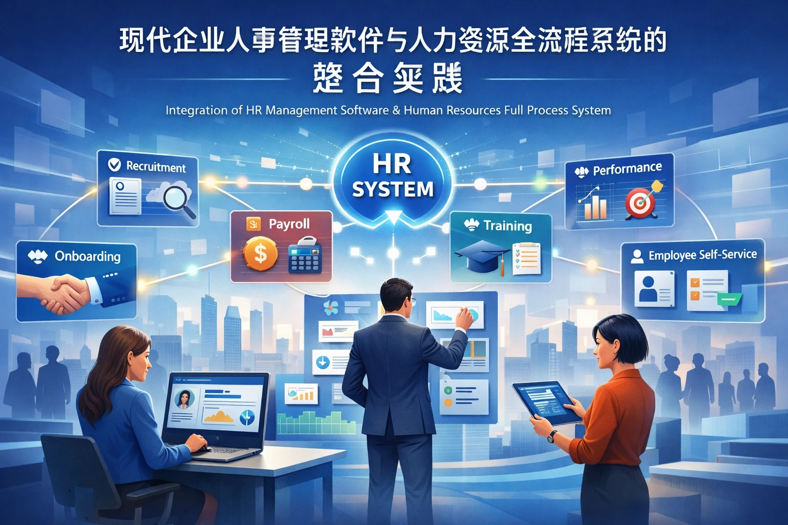 现代企业人事管理软件与人力资源全流程系统的整合实践