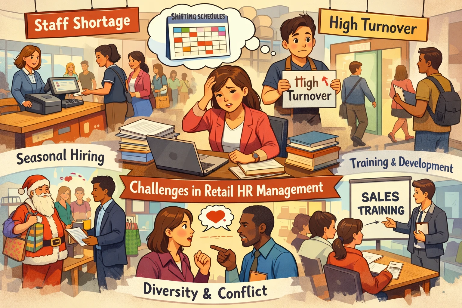 零售业人事管理的特殊挑战