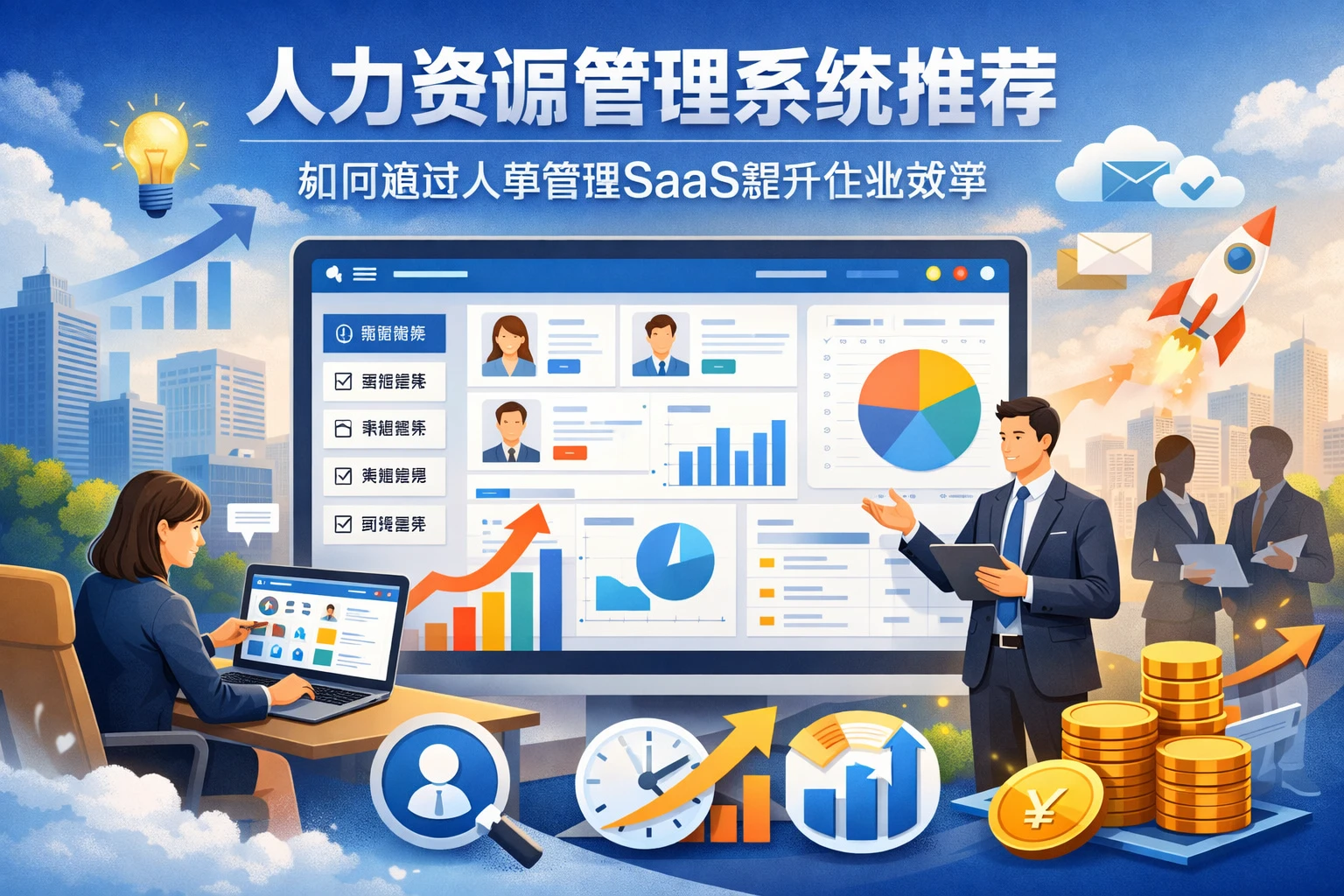 人力资源管理系统推荐：如何通过人事管理SaaS提升企业效率