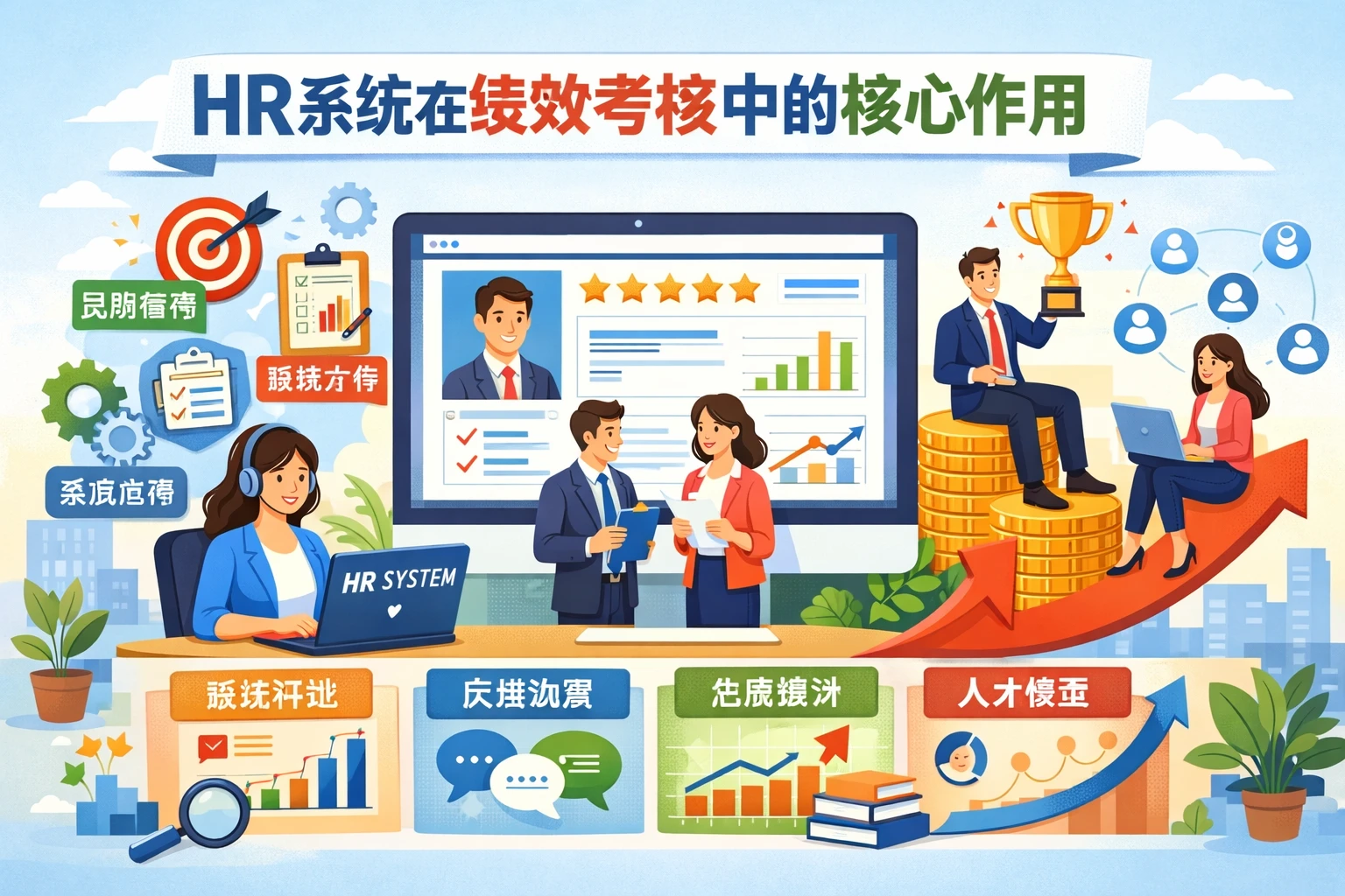 HR系统在绩效考核中的核心作用