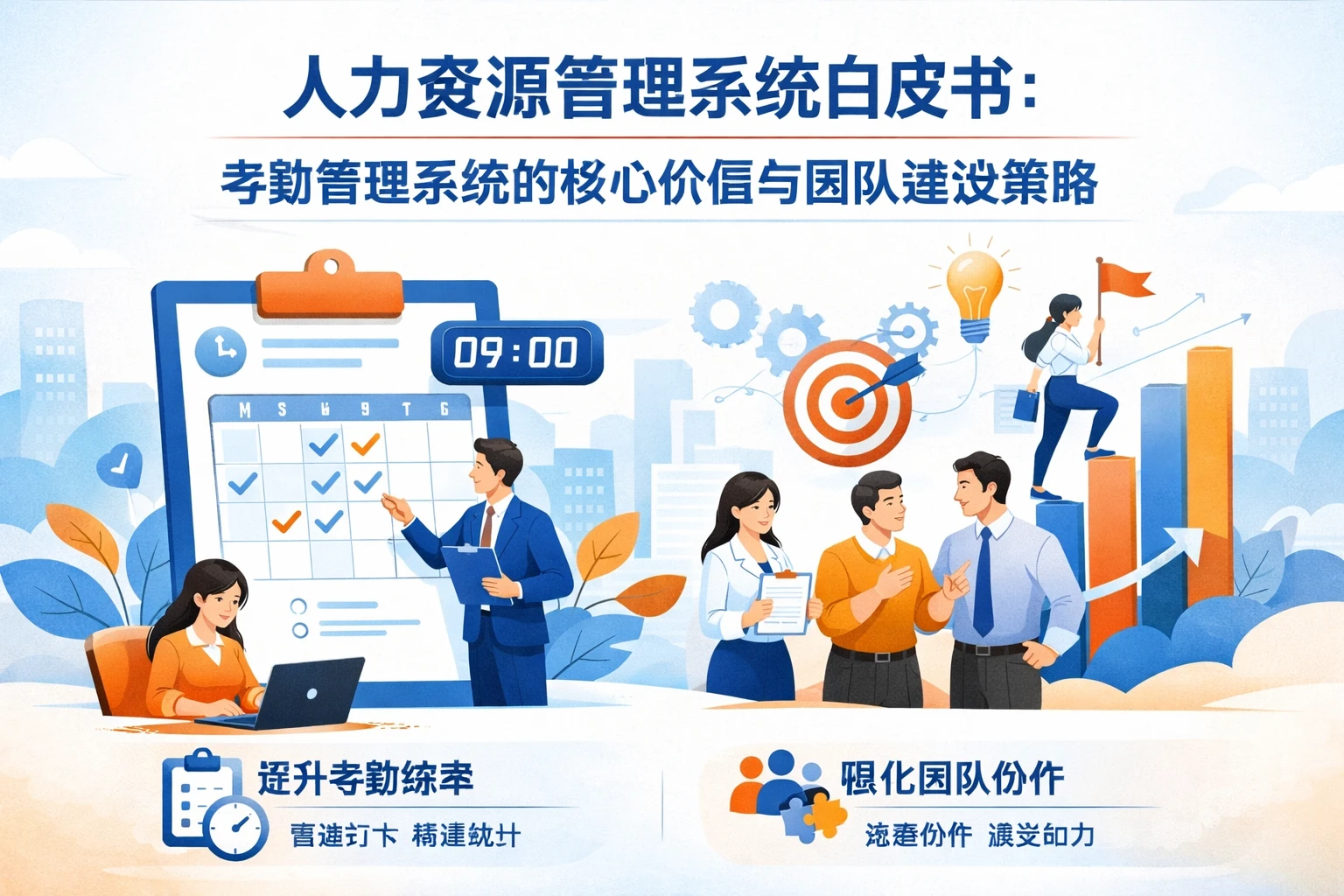 人力资源管理系统白皮书：考勤管理系统的核心价值与团队建设策略