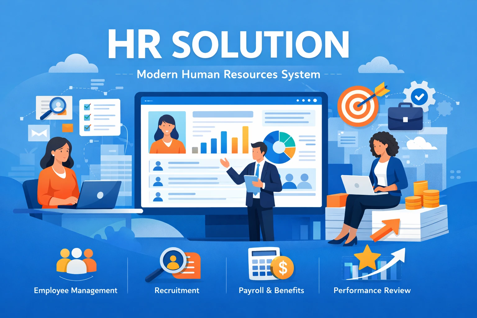 现代人事系统的解决方案