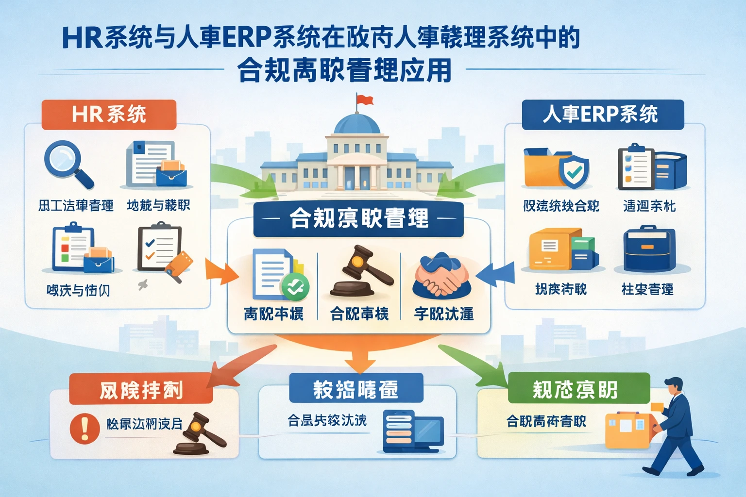 HR系统与人事ERP系统在政府人事管理系统中的合规离职管理应用