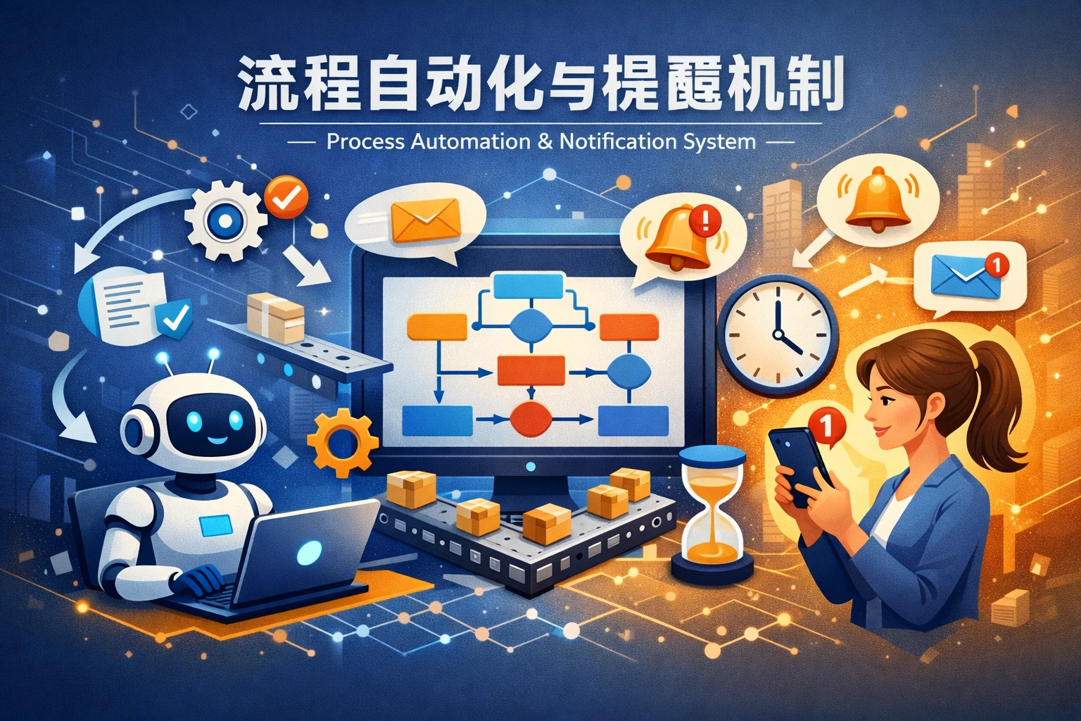 流程自动化与提醒机制