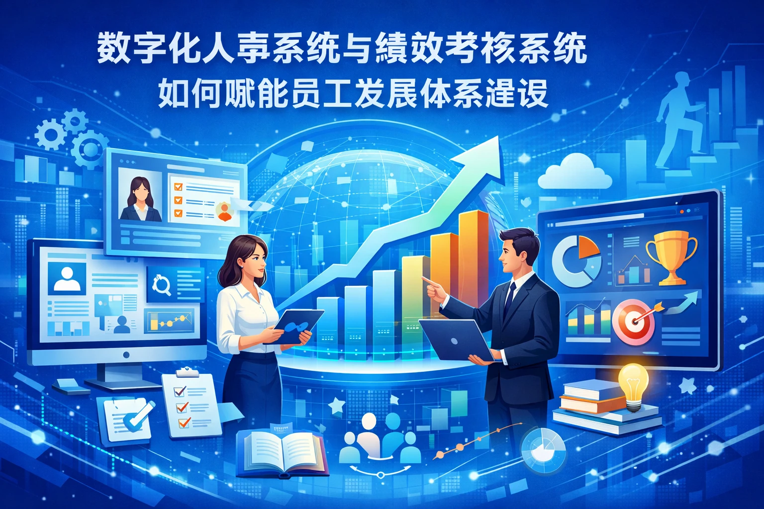 数字化人事系统与绩效考核系统如何赋能员工发展体系建设