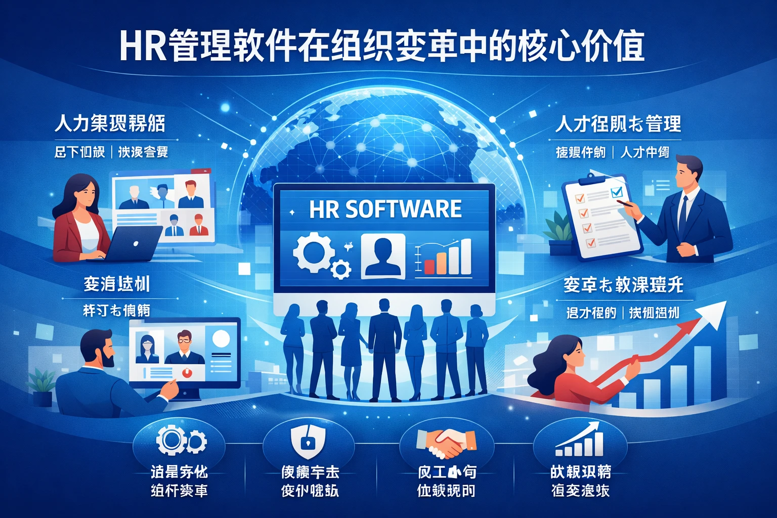 HR管理软件在组织变革中的核心价值