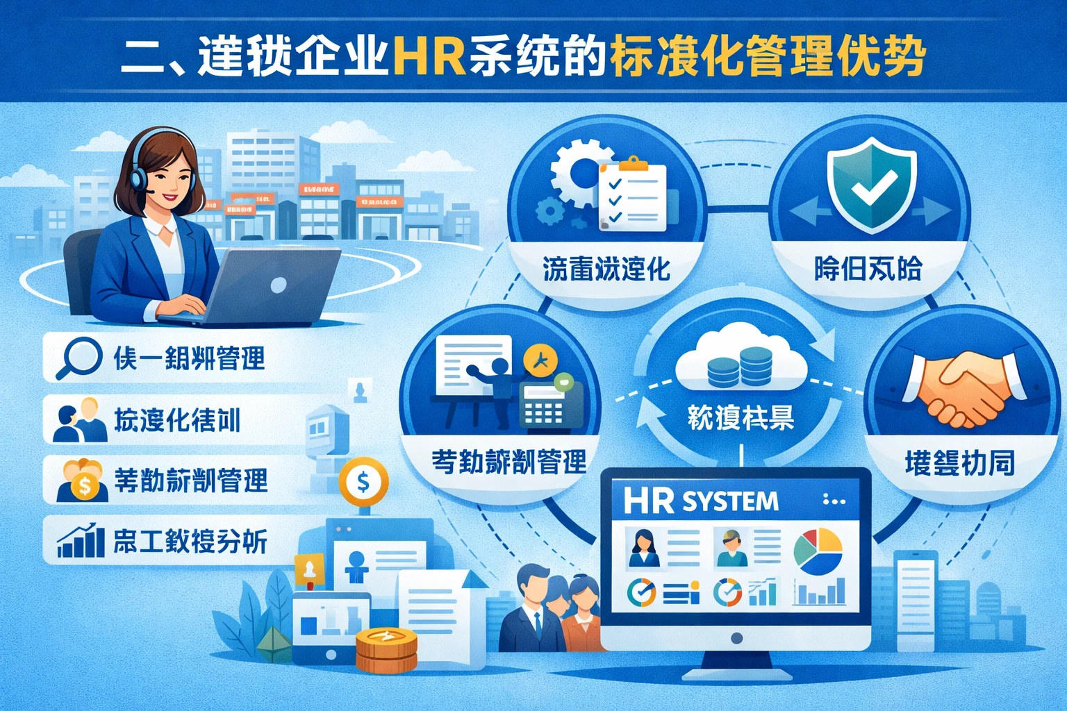 二、连锁企业HR系统的标准化管理优势