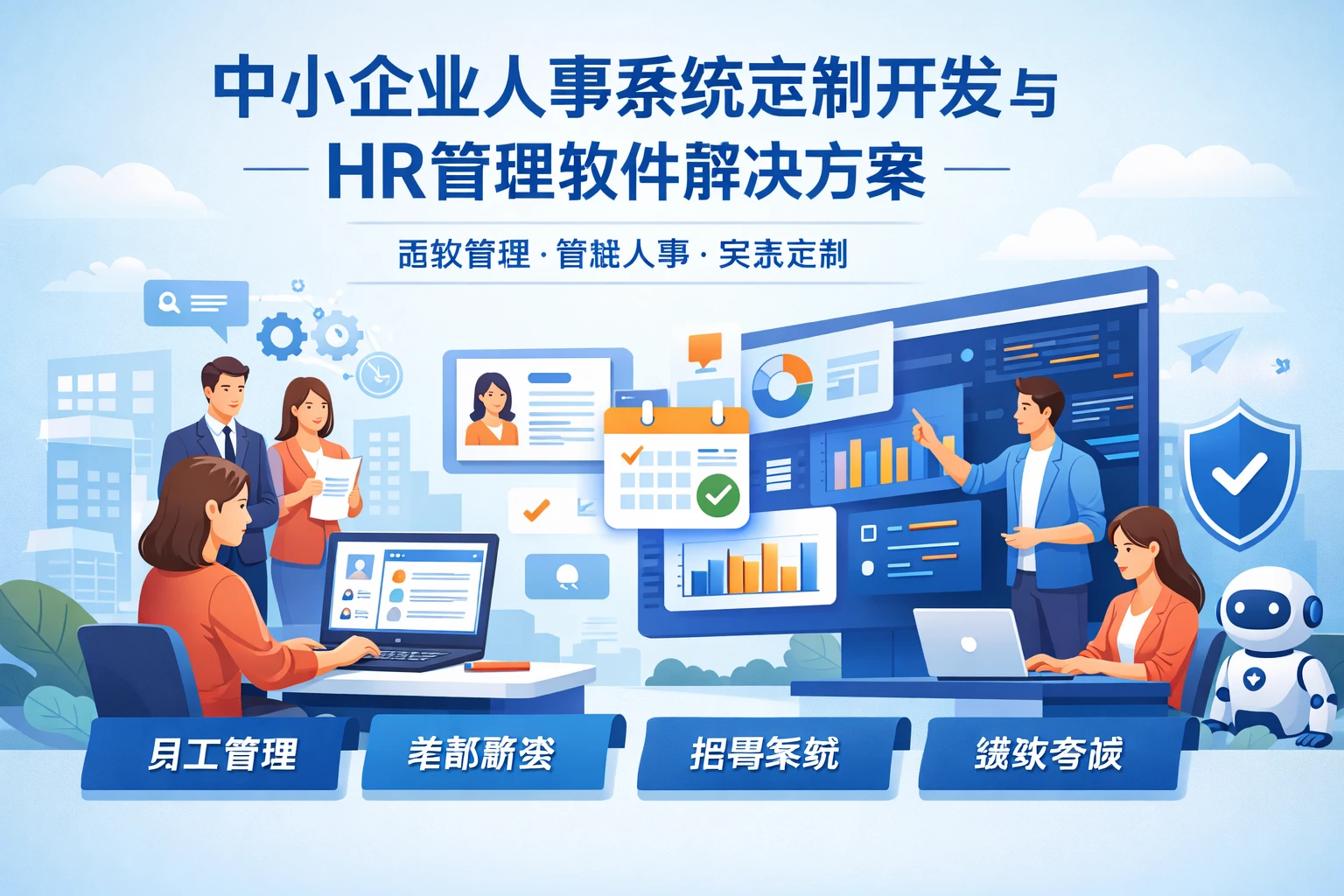 中小企业人事系统定制开发与HR管理软件解决方案