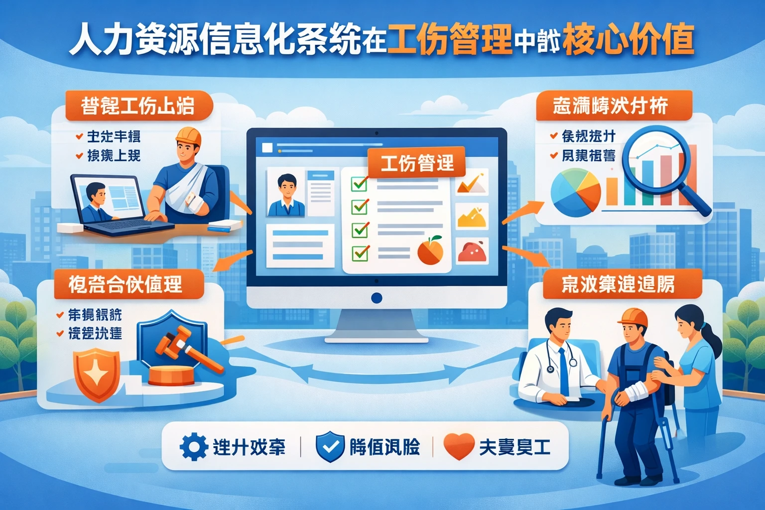 人力资源信息化系统在工伤管理中的核心价值