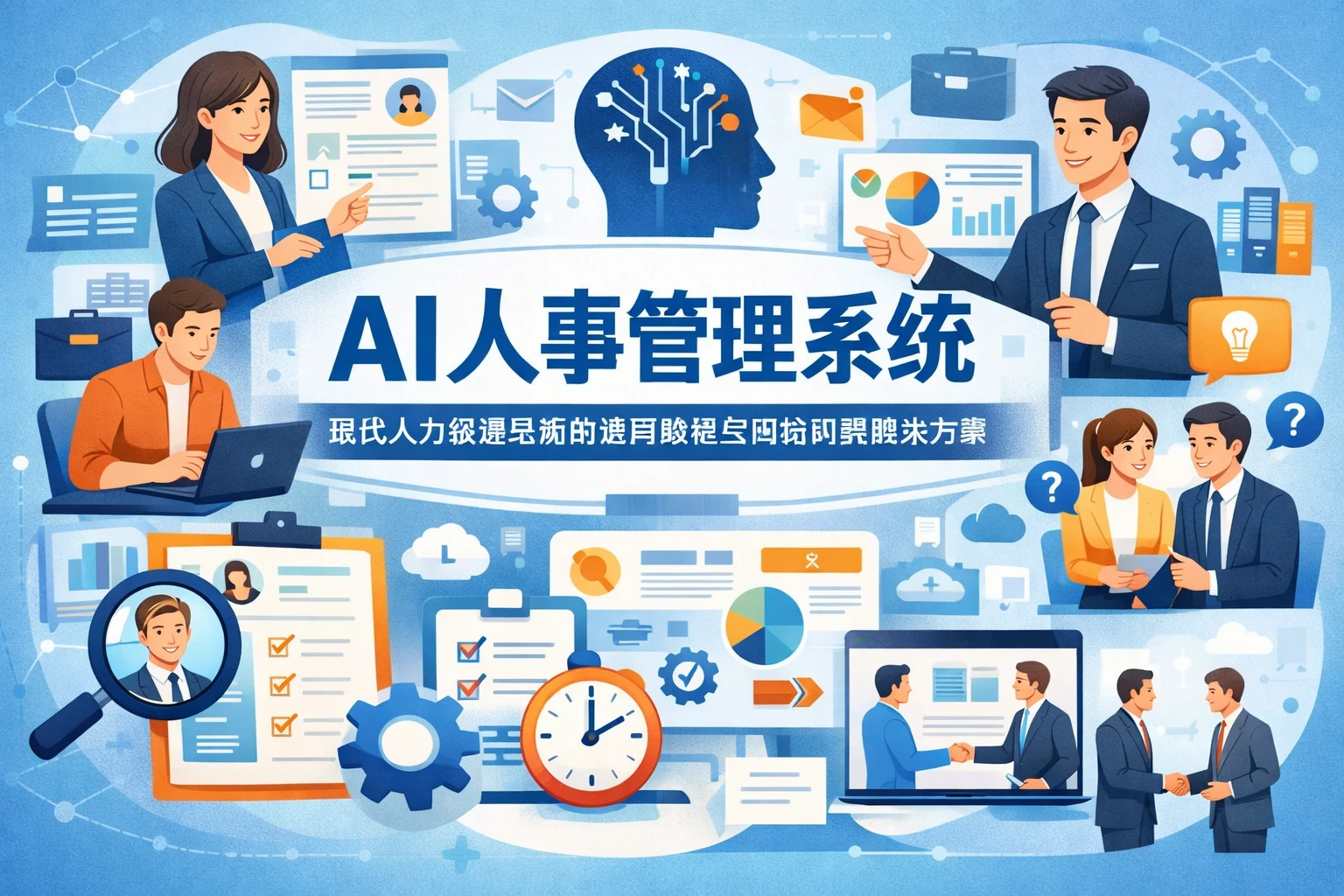 AI人事管理系统：现代人力资源系统的使用教程与职场问题解决方案
