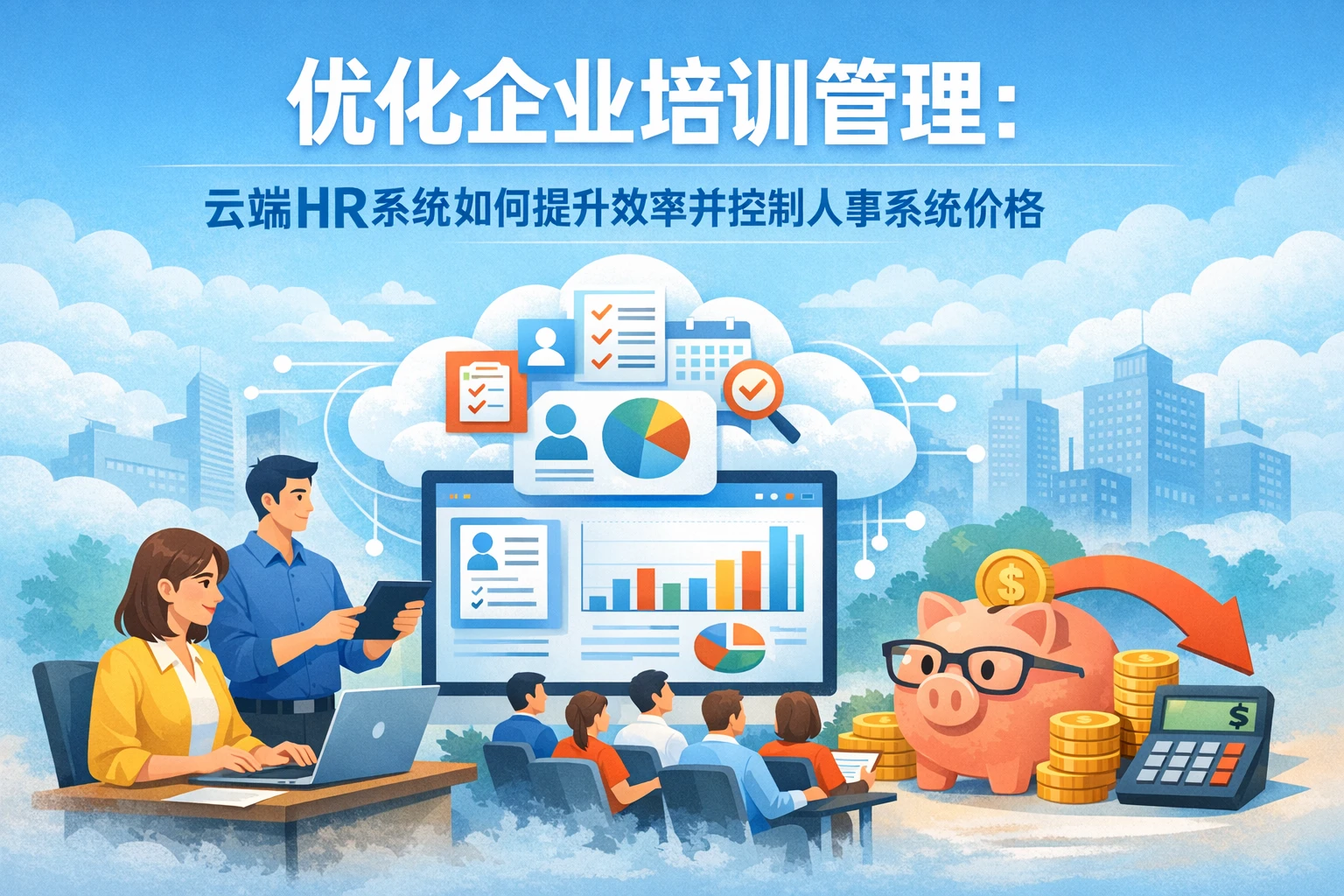 优化企业培训管理：云端HR系统如何提升效率并控制人事系统价格