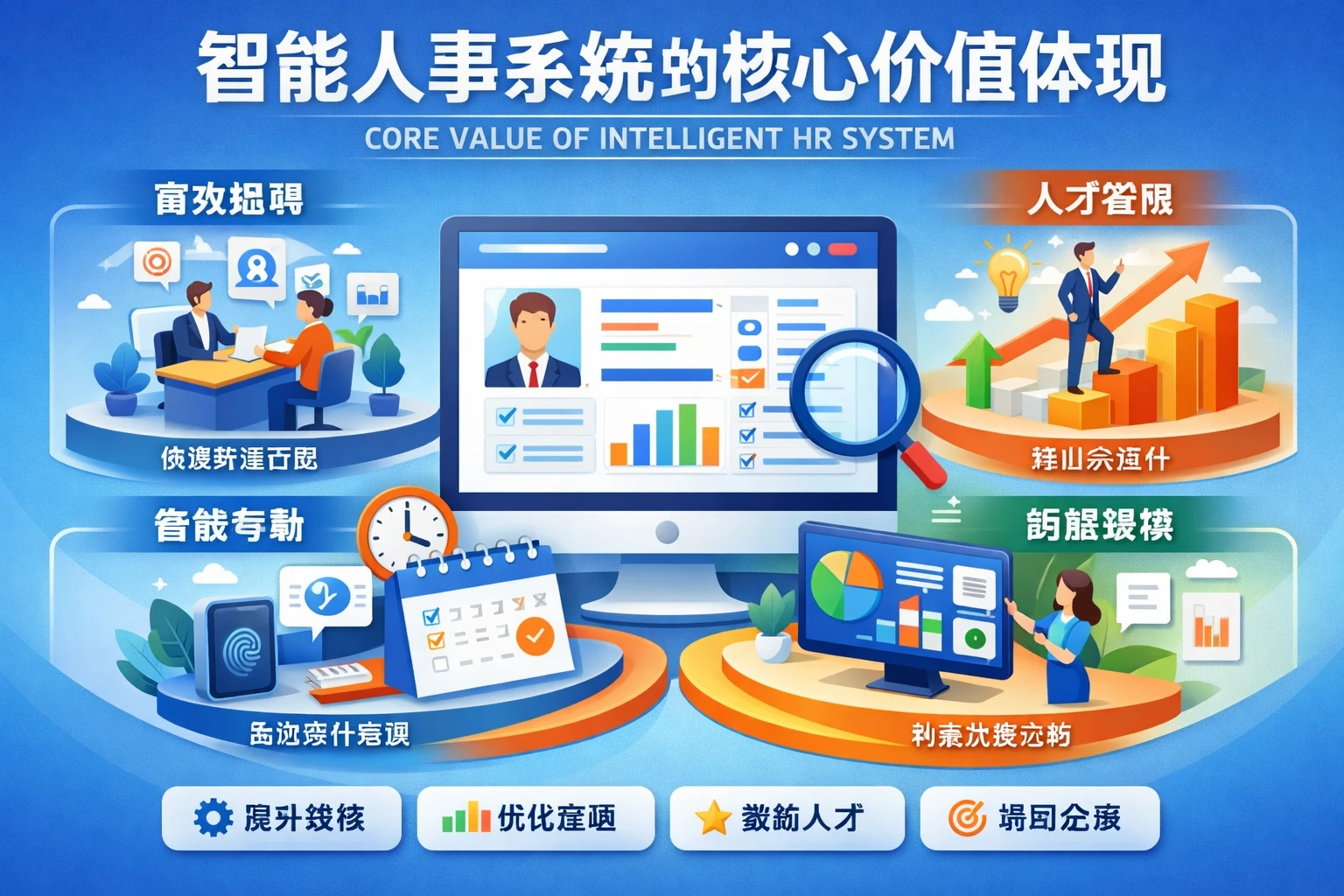 智能人事系统的核心价值体现