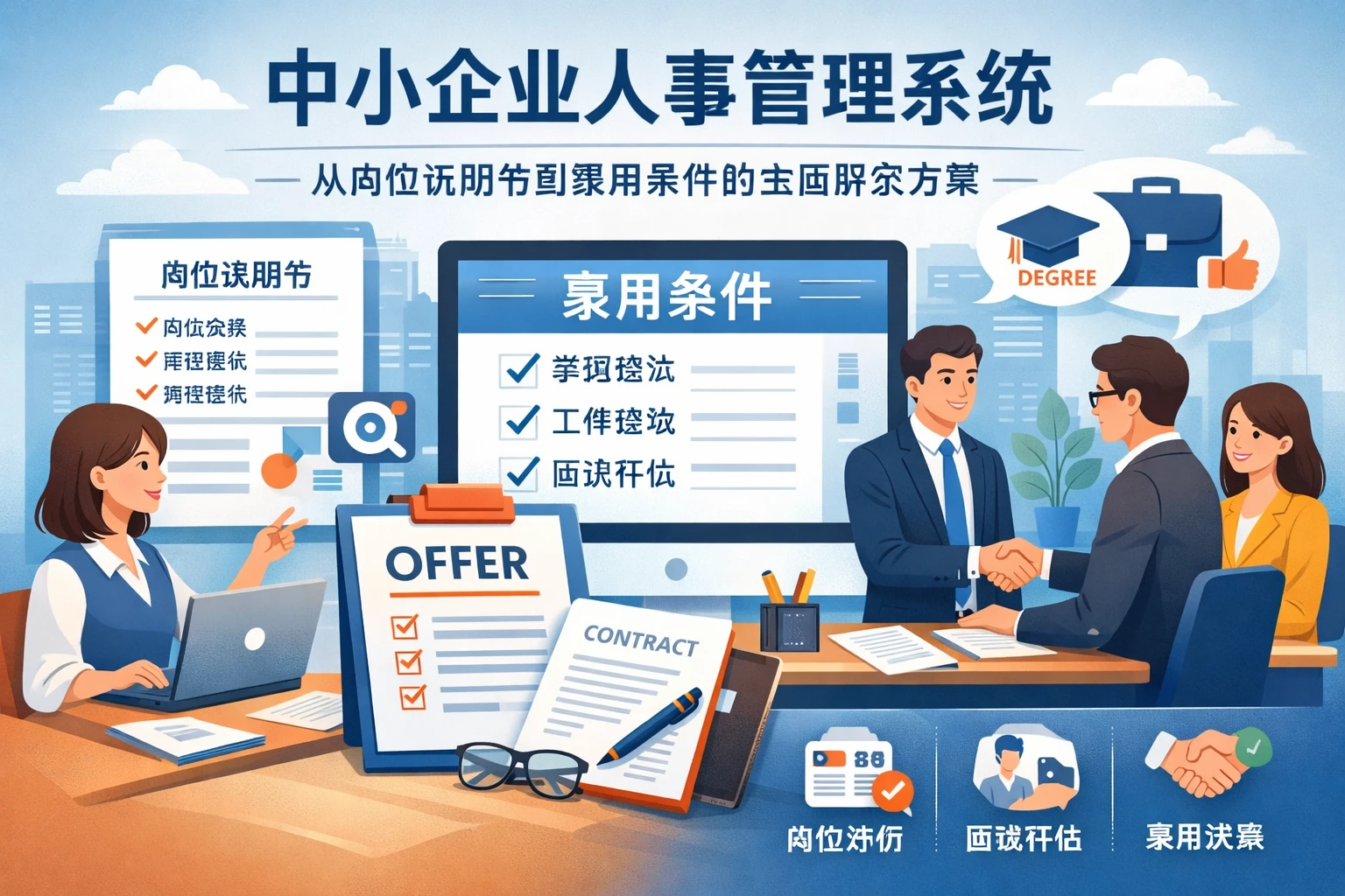 中小企业人事管理系统：从岗位说明书到录用条件的全面解决方案