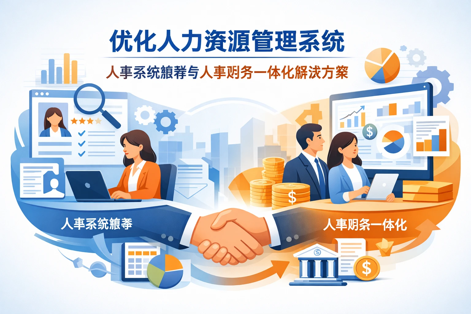 优化人力资源管理系统：人事系统推荐与人事财务一体化解决方案