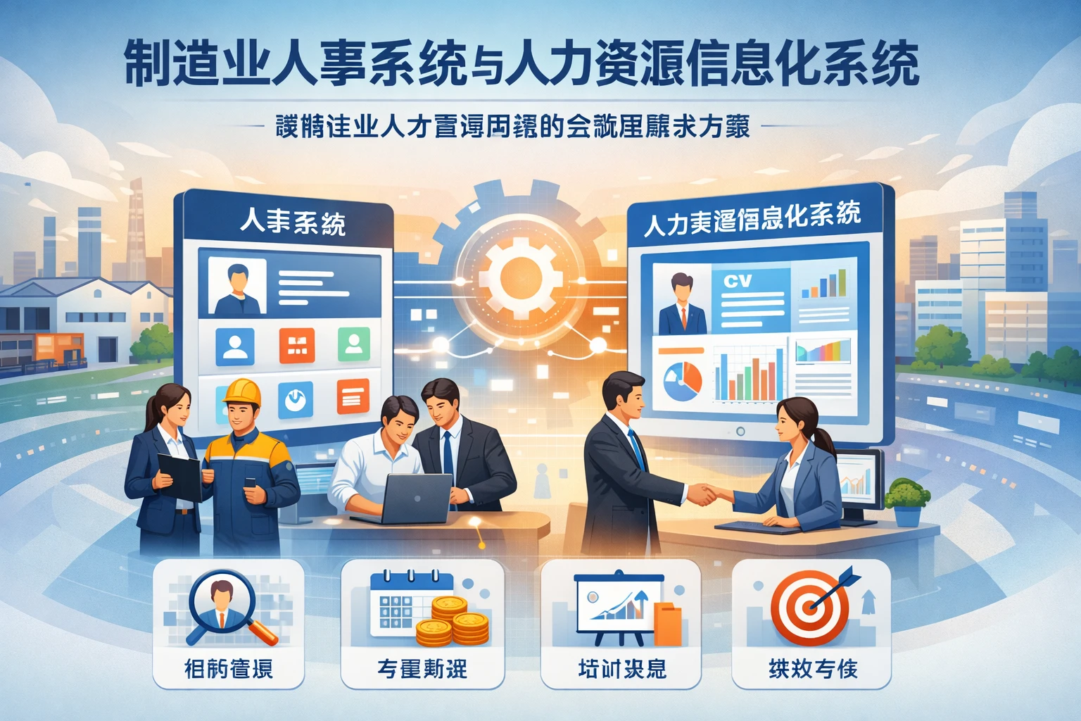 制造业人事系统与人力资源信息化系统：破解企业人才管理困境的全流程解决方案