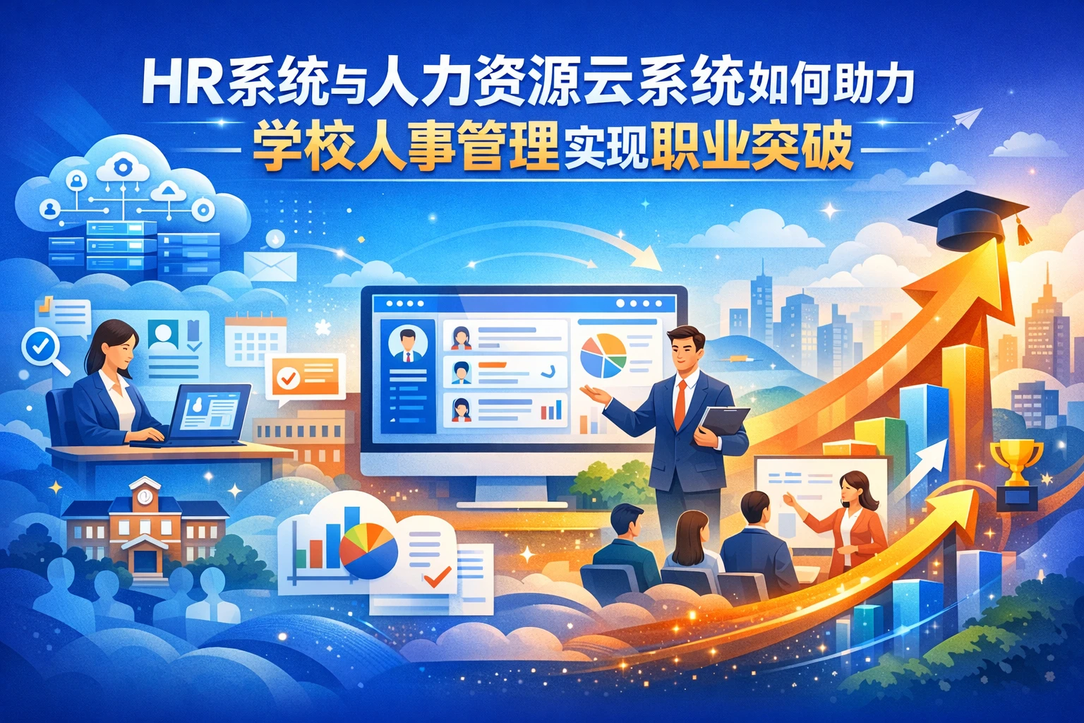 HR系统与人力资源云系统如何助力学校人事管理实现职业突破