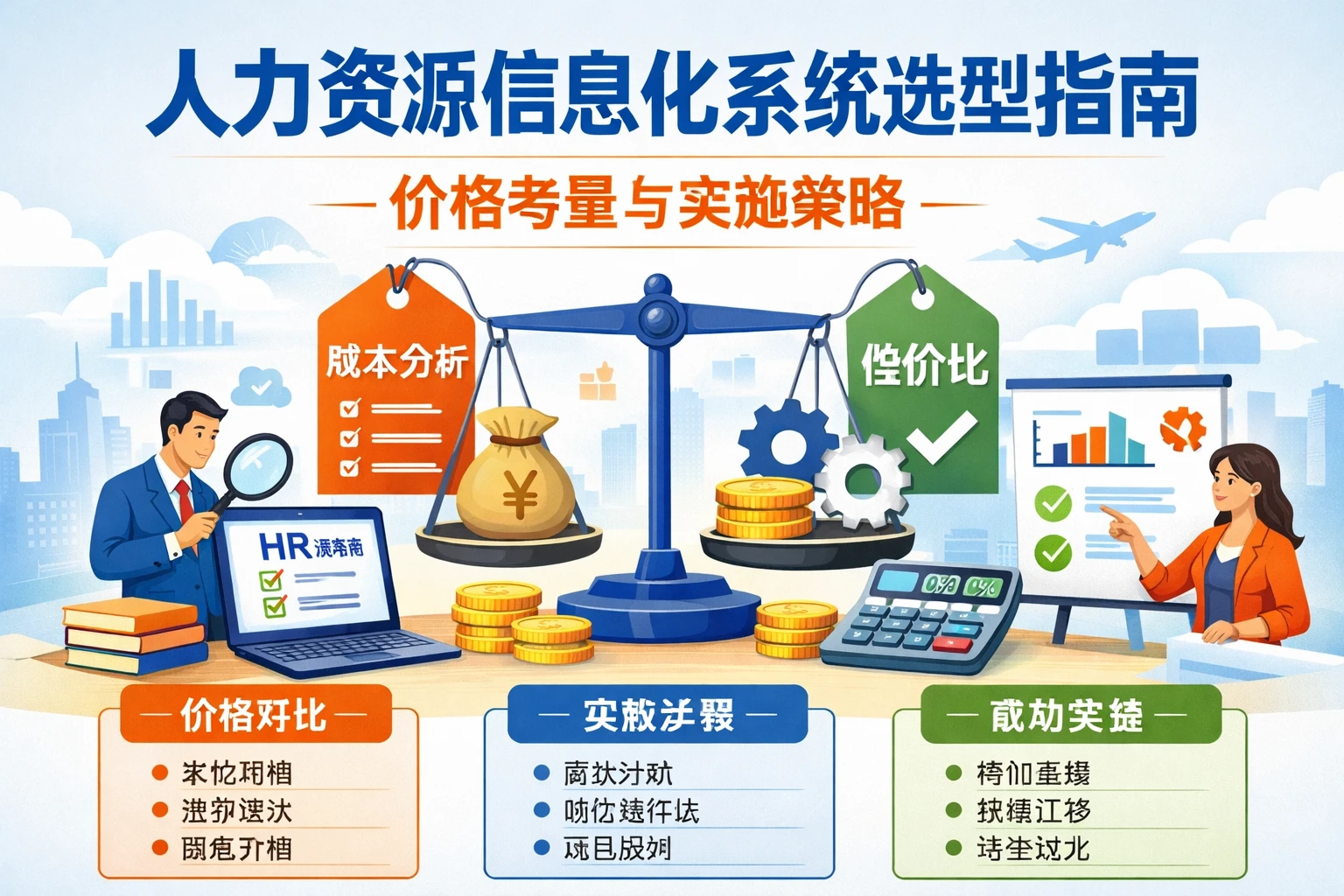 人力资源信息化系统选型指南：价格考量与实施策略