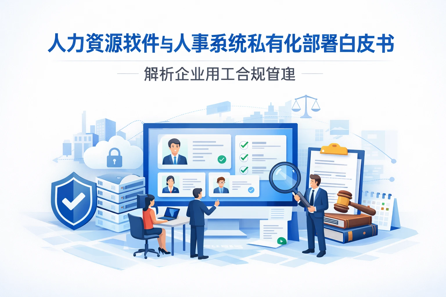 人力资源软件与人事系统私有化部署白皮书：解析企业用工合规管理