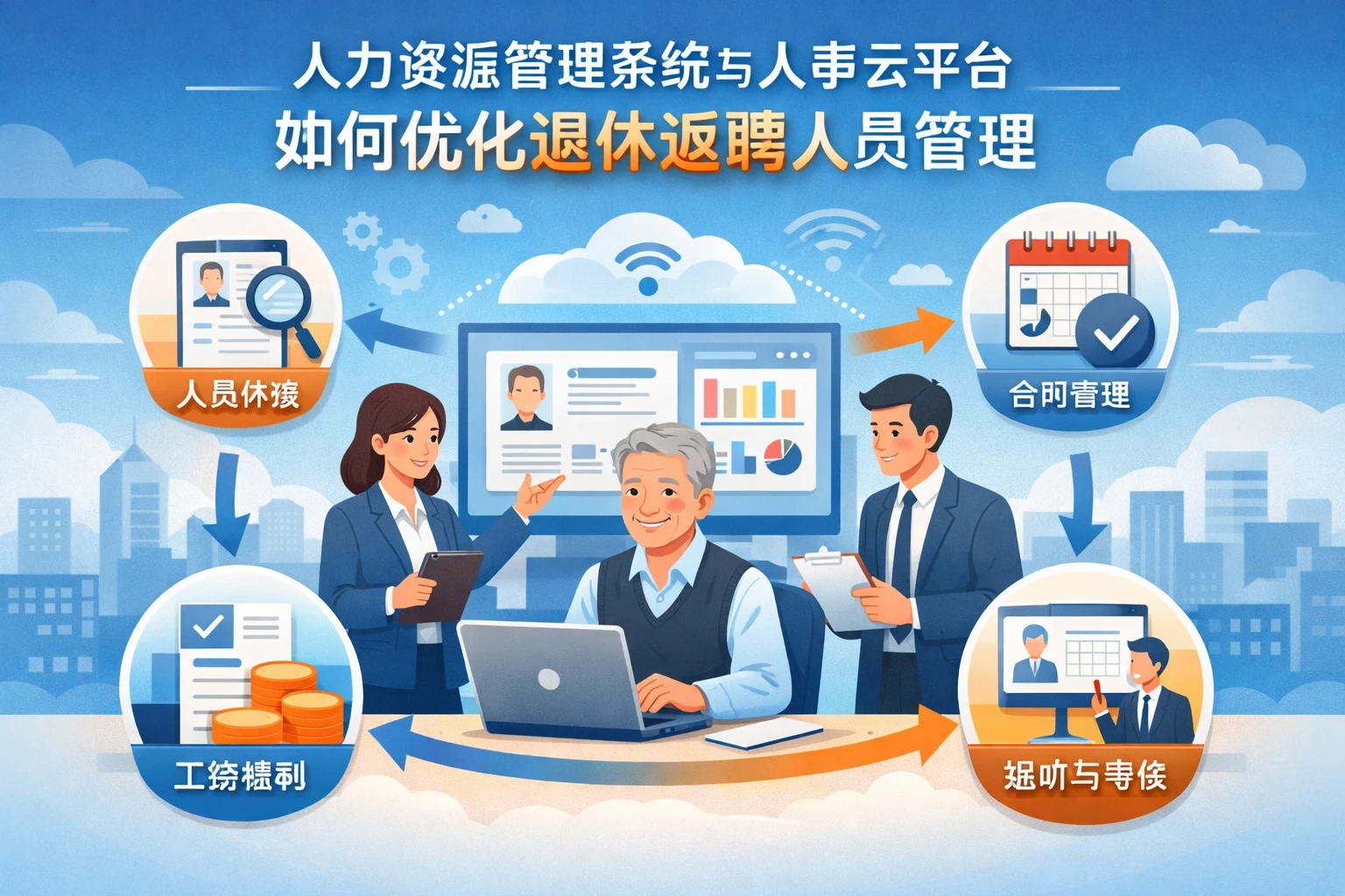 人力资源管理系统与人事云平台如何优化退休返聘人员管理