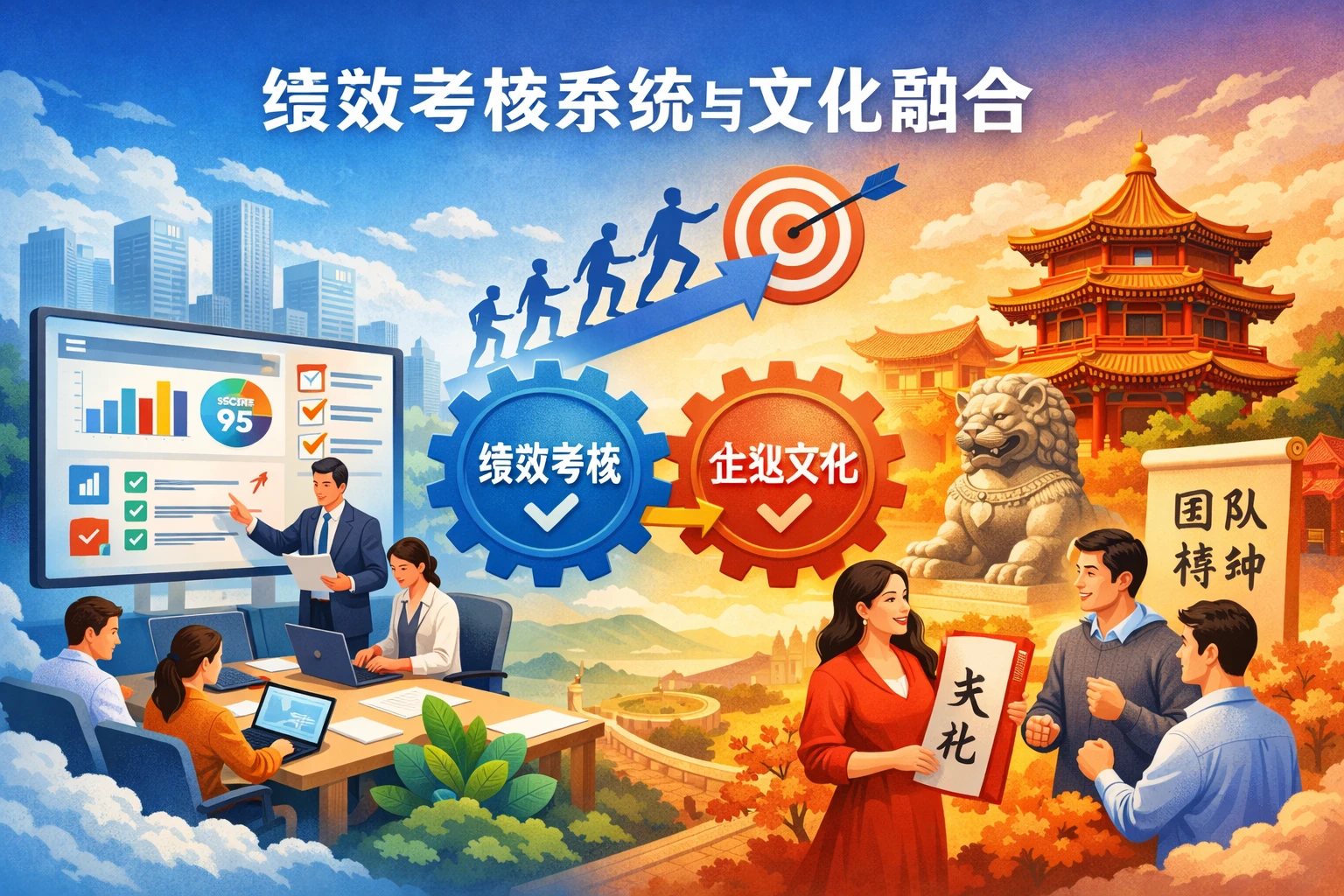 绩效考核系统与文化融合