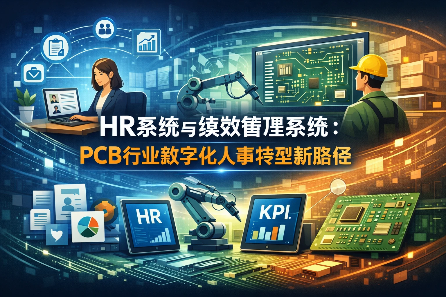 HR系统与绩效管理系统：PCB行业数字化人事转型新路径