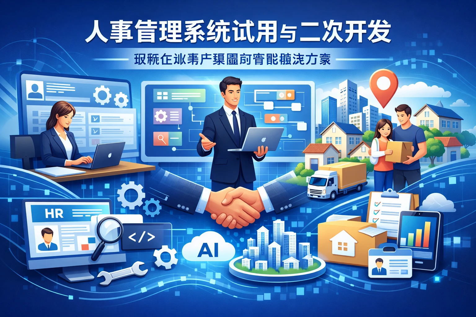 人事管理系统试用与二次开发：破解企业落户难题的智能解决方案