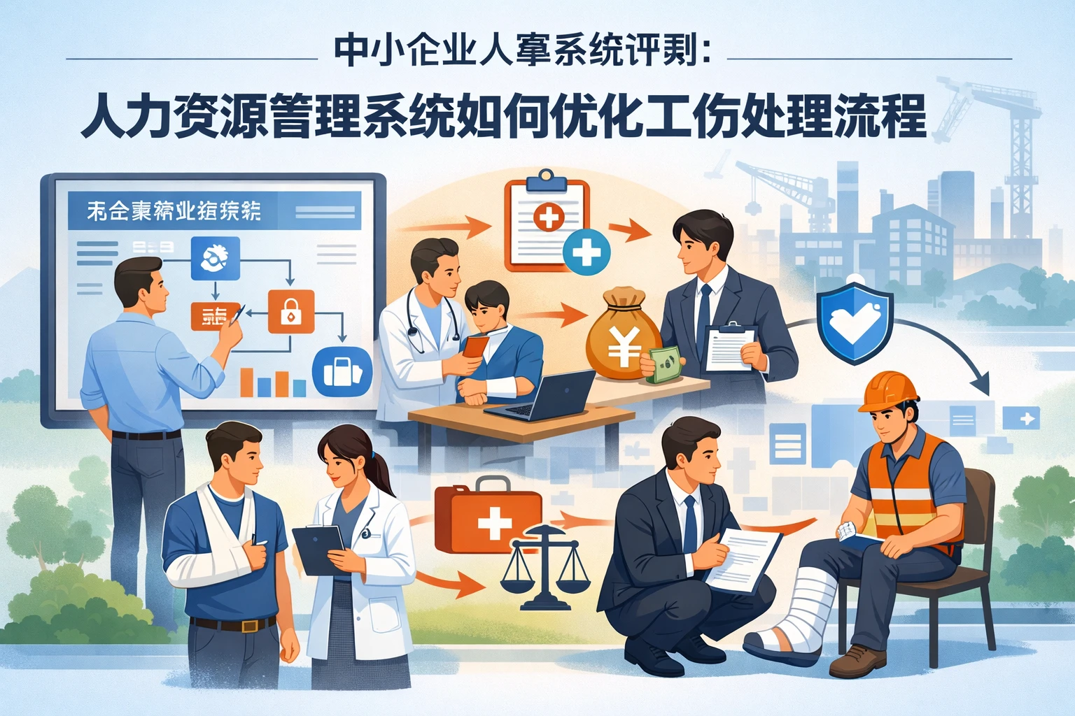 中小企业人事系统评测：人力资源管理系统如何优化工伤处理流程