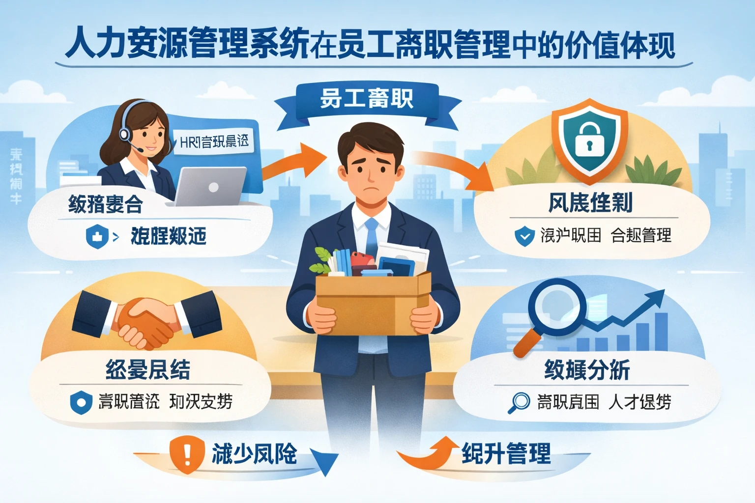 人力资源管理系统在员工离职管理中的价值体现