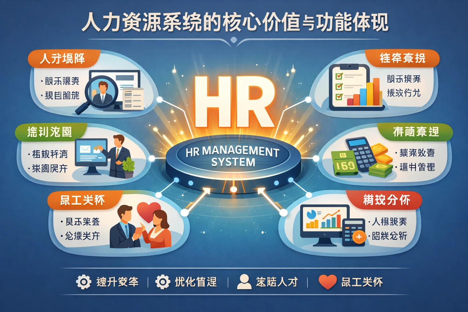 人力资源系统的核心价值与功能体现